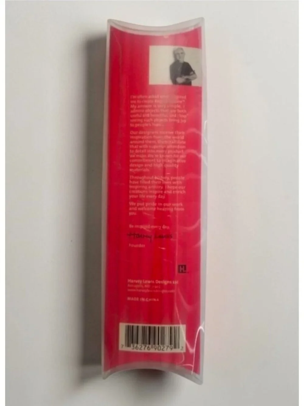 Silver Plated Bookmark With Swarovski Crystal Accent & American Flag Design